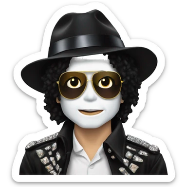 michael jackson sticker