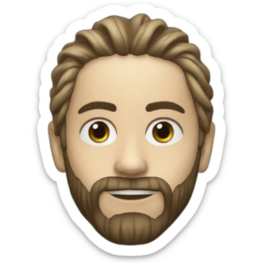 Jared Leto swimming  sticker