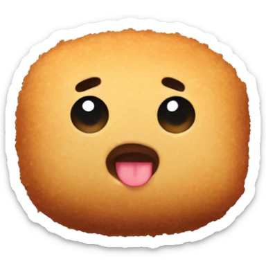 uwu croquette sticker