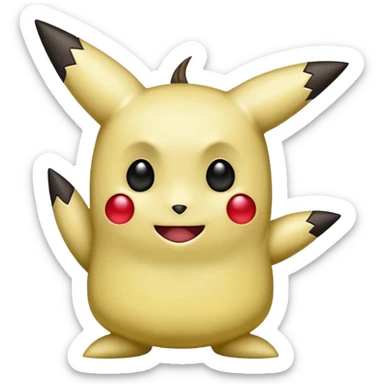 Me gustaría que hagas un emoji de un pokemon que se llama mimikuu pero que sea como el pokemon  sticker