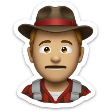 Nightmare On Elm Street sticker