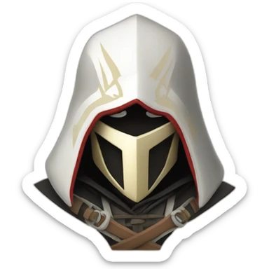 assassin’s creed logo feudal japan sticker