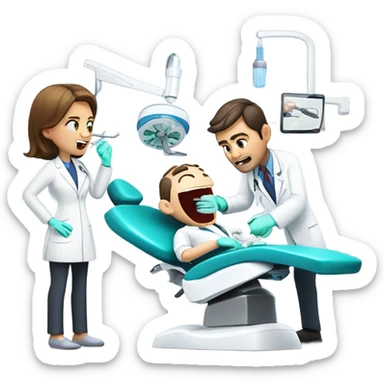 Dentist  sticker