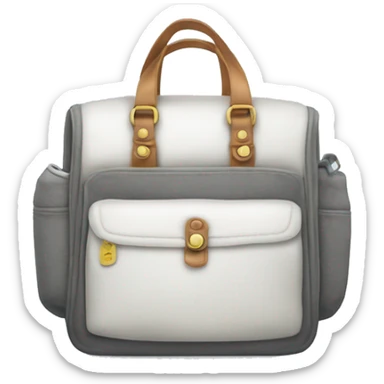 Louis Viutton Diaper Bag Baby sticker