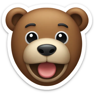 Teddy sticker