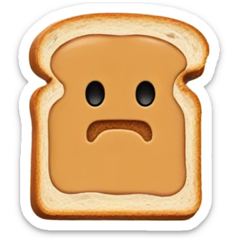 peanut butter sandwich  sticker