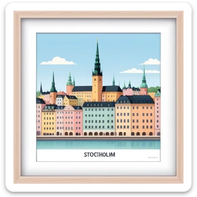 Stockholm aesthetic Pinterest pack sticker