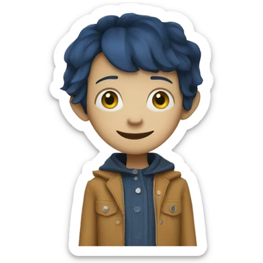 Coraline sticker