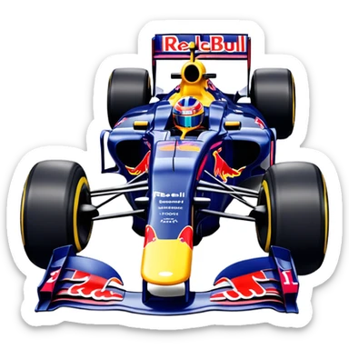 Redbull formula 1 sticker