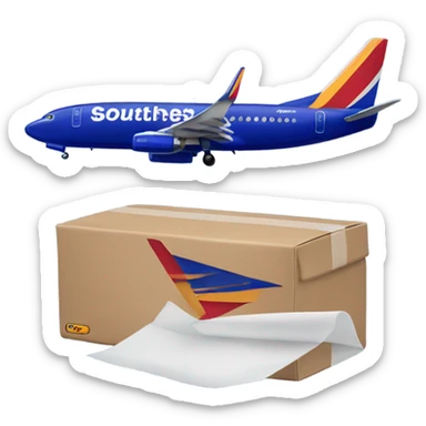 Southwest Airlines  sticker
