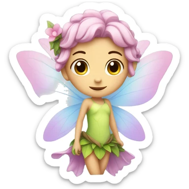 cute fairy sticker