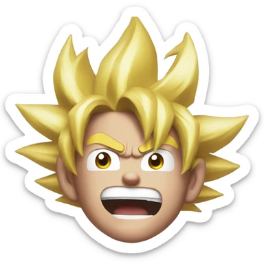 Goku molesto sticker