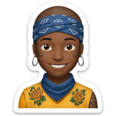 A gang member  sticker