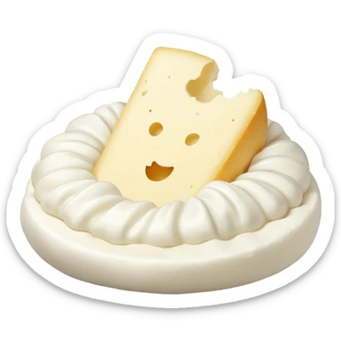 mozzarella sbriciolata sticker