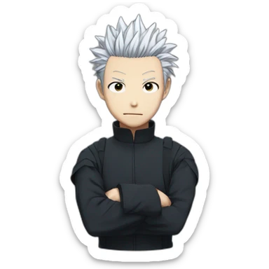 gojo-satoru fro jujutsu kaisen sticker