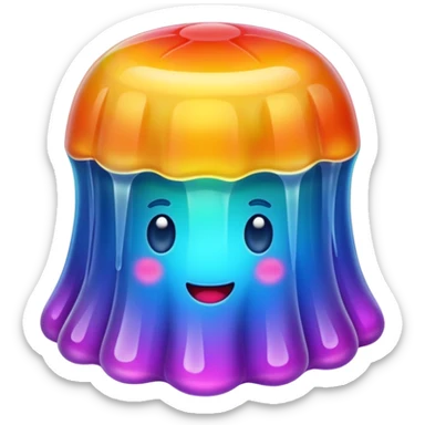 Jelly emoji sticker