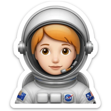 phi hành gia sticker