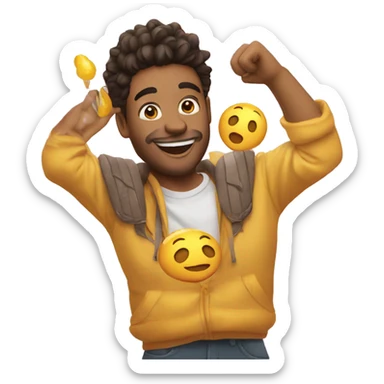 HAPPY Y FESTEJO sticker