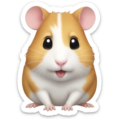 Hamster sticker
