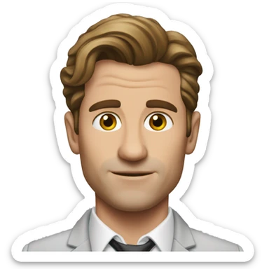 Very realistic Patric Bateman sticker