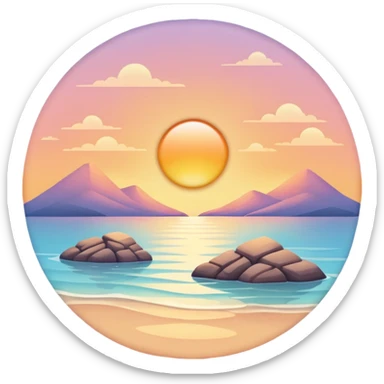 morning time emotion sticker