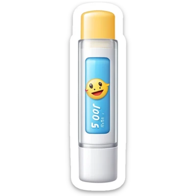 90’s lip balm sticker