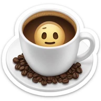 coffe sticker