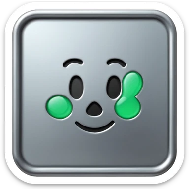 uranium metal plate sticker