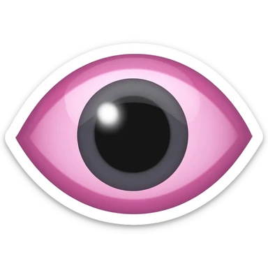 This 🧿 but pink sticker