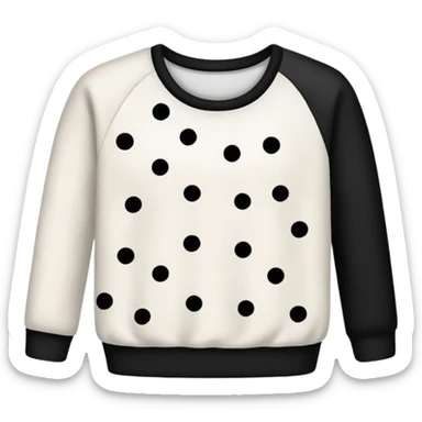 spotted clothing sticker