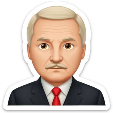 generate ultra realistic lukashenko alexander grigorievich sticker