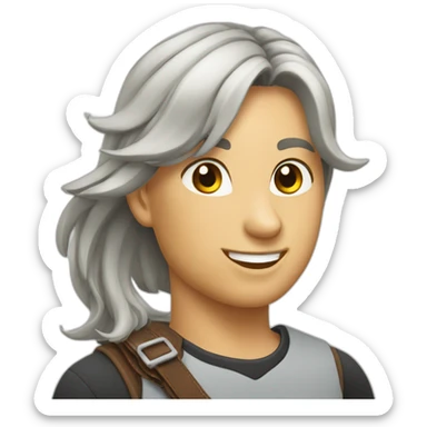 Equestrian vosje sticker