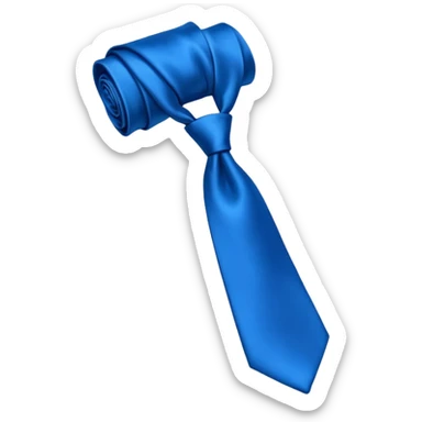 tie with tie sticker