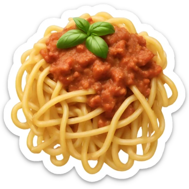 Spaghetti bolognese  sticker