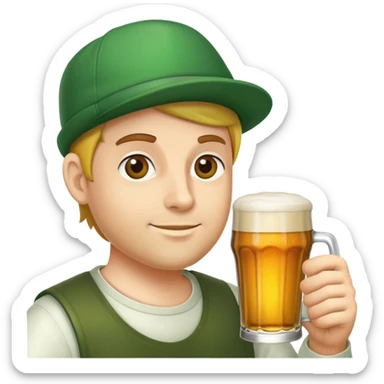 St Patrick’s day sticker