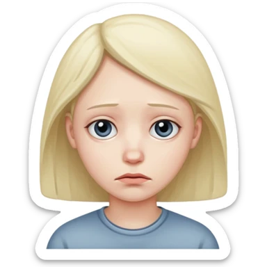 very very very sad sticker