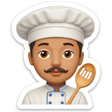 chef kissing sticker