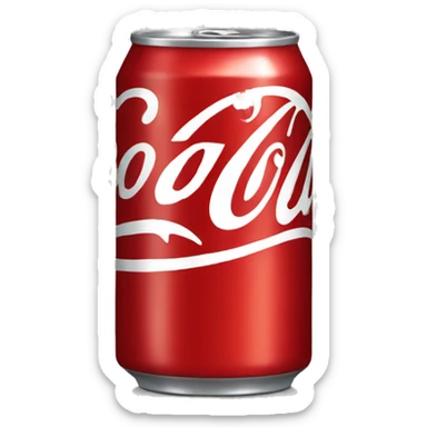 cocacola can sticker