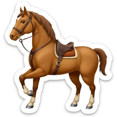 Cheval comtois  sticker