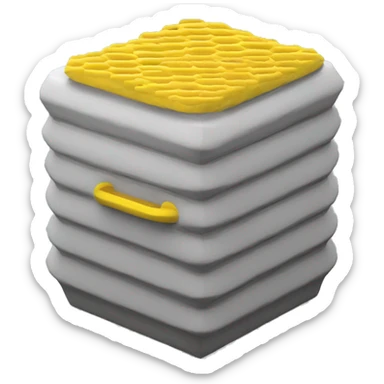 Beehive 3D printing  sticker
