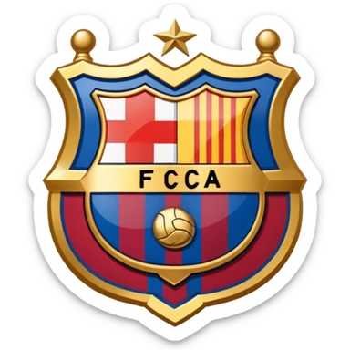 Barca escudo   sticker