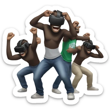 Gorilla tag VR sticker