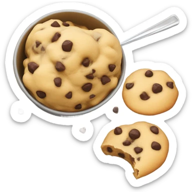 Cookie dough  sticker