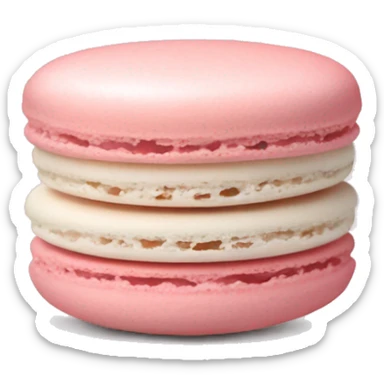 pale pink macaron sticker