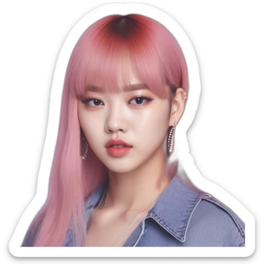 LaLisa-blackpink-cute-girl-kpopstar-fleshy-face- sticker