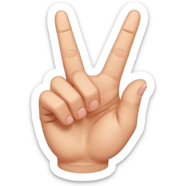Orta parmak çeken emoji  sticker