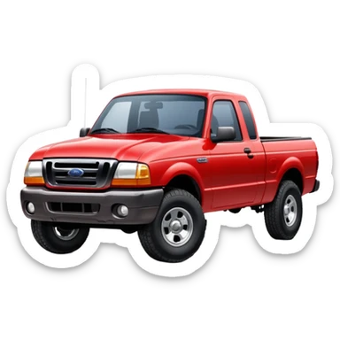 2003 Ford Ranger pickup truck sticker