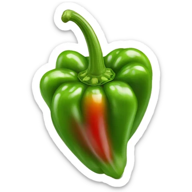 capsicum (Capsicum annuum, esp. the cultivated chili peppers) sticker