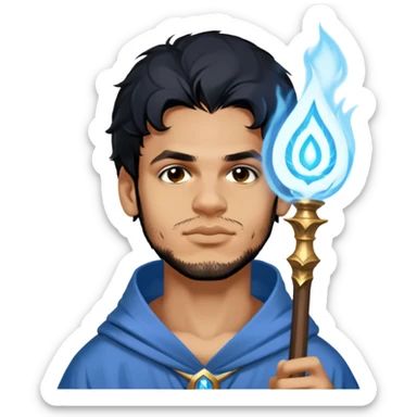 Veiled Spellcaster sticker