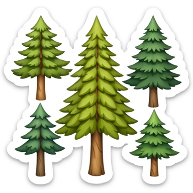 Cute, full-length tree emoji
birch, pine, oak, maple, spruce, poplar sticker
